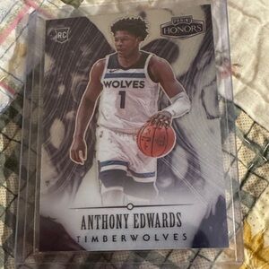 Panini Honors Timberwolves Card - Black, White, Orange